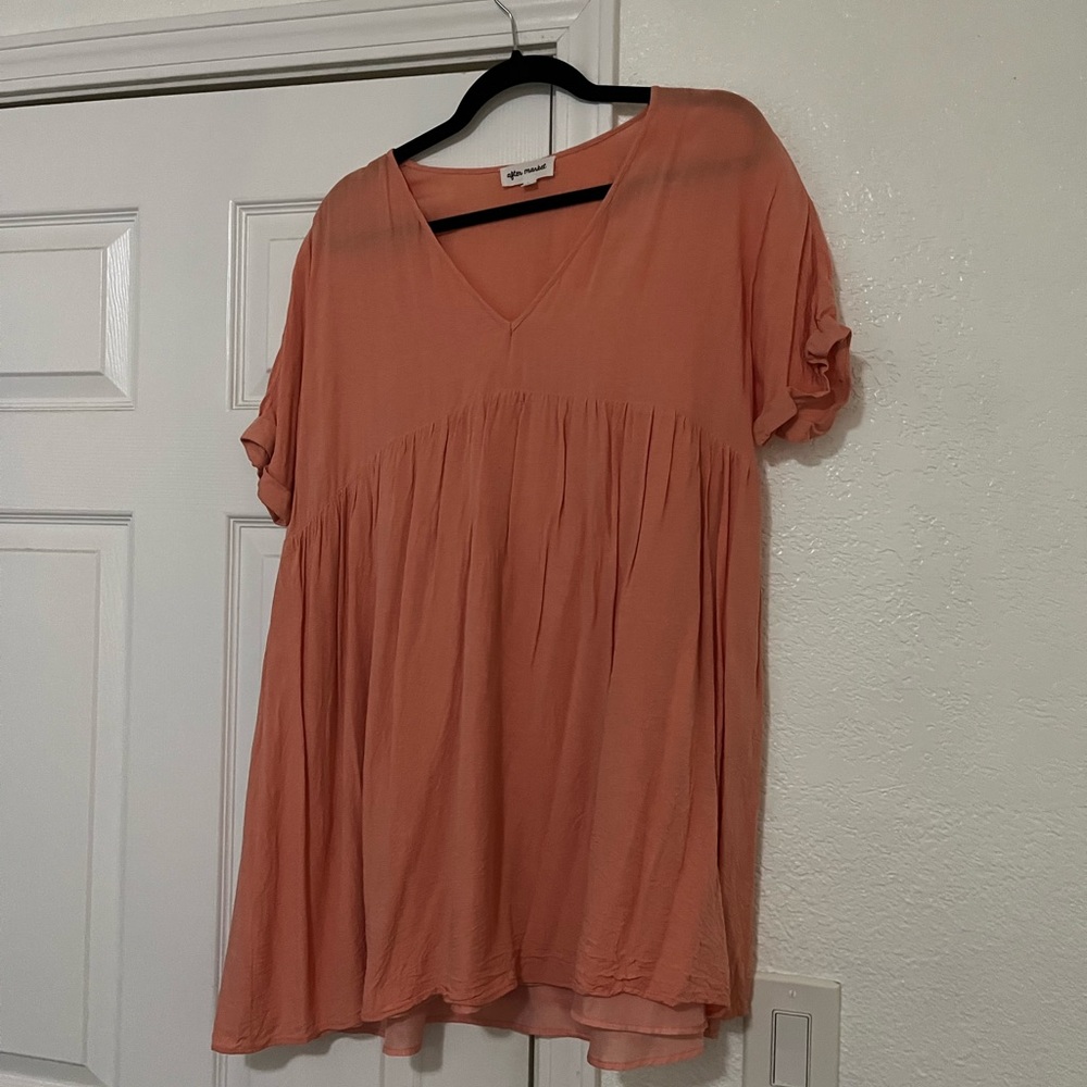 shot talulah peach dress